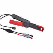 CHAUVIN ARNOUX - Pince ampèremétrique 80A AC/DC modèle E25 pour multimètre - Alimentée par pile ou 5V externe - 600V CAT III/300V CAT IV