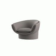 Fauteuil lounge LUNA - Tortora