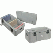 Melform Conteneur isotherme 68 L - gris plastique MAIL0006