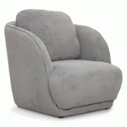 MENZZO Fauteuil cosy Furdol Tissu Effet peau de mouton Crème - gris 3327480070017 MENZZO Fauteuil cosy Furdol Tissu Effet peau de mouton Crème - gris 3327480070017