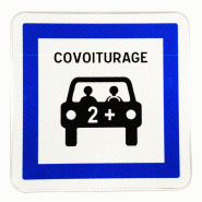 Panneau stationnement réservé au covoiturage - CE52 - WP Signalisation - Normes NF et CE Panneau stationnement réservé au covoiturage - CE52 - WP Signalisation - Normes NF et CE