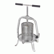 Pressoir à fruits - presse à fruits v20 - entièrement en inox - 10 l