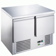 Saladette réfrigérée dessus inox - 2 portes GN 1/1 | Afi - AAS901