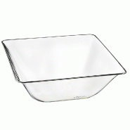 Saladier Fluid' PS transparent 1400ml - par 50