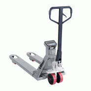Transpalette manuel peseur 2 T modèle PY20 sur batterie - Fourches 1150 x 540 mm - PRAMAC - TGA420UV01M Transpalette manuel peseur 2 T modèle PY20 sur batterie - Fourches 1150 x 540 mm - PRAMAC - TGA420UV01M