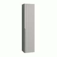 AQA Design Colonne de salle de bain en MDF VENERE gris mat. L.35 P.32 H.160 MPVE491-GRI - gris Bois manufacturé MPVE491-GRI