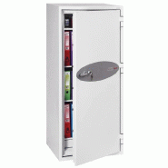 Armoire forte ignifuge 120 min - Dossiers et données - Coffre interne - PHOENIX FIRE COMMANDER FS1912 - Serrure à clé_0