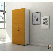 Armoire haute à portes battantes Luxury - Ofitres - Ocre_0