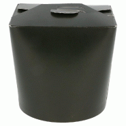 Boîte à pâtes Black edition 480cc Ø8x9cm - par 50