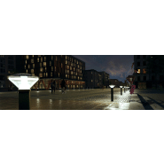 Borne d'éclairage public haut de gamme indestructible et submersible - vandal b45_1