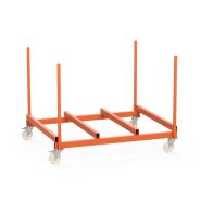Chariot pour charges longues 900kg l1700x1430 Chariot pour charges longues 900kg l1700x1430