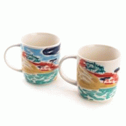 Coffret de 2 mugs Mia - Décoré Rond Amadeus 8.9x7.099 cm - multicolore 3520071882451 Coffret de 2 mugs Mia - Décoré Rond Amadeus 8.9x7.099 cm - multicolore 3520071882451