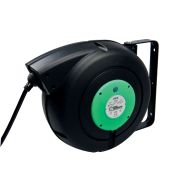 Enrouleur électrique à rappel automatique à ressort - P816 - 17m câble H05VV-F 5G2,5 mm² - IP42 - Carter plastique Enrouleur électrique à rappel automatique à ressort - P816 - 17m câble H05VV-F 5G2,5 mm² - IP42 - Carter plastique
