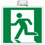 Exacompta Signalisation adhésive Evacuation à gauche, vert/blanc - vert 67002E_0