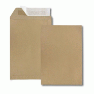 GPV Boîte de 500 pochettes Everyday kraft brun 190x275/19, 90 g/m², adhésives avec bande - 3250650042548