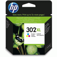 HP 302XL - Cartouche d'encre 3 couleurs C/M/J grande capacité authentique - 4054318725762