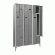 ITALCONCEPT L2G Armoire Vestiaire Gain De Place, Type L, 1950 x 1200 x 500mm - 3616350138552