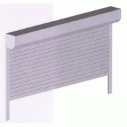 Porte de garage enroulable mauka / motorisée / lames en aluminium / 400 x 280 cm