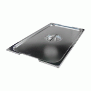 RM GASTRO Couvercle GN 1/1 poignées escamontables inox REDFOX - VGN 1/1 U - REDFOX - 0615402602143
