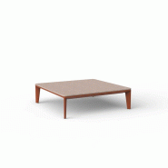 Table basse 100x100 PASADENA - clay