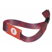 Bracelet rfid - bg ingénierie - tissu et pvc