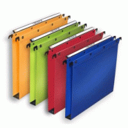 ELBA Boîte de 10 dossiers suspendus Ultimate H A4, fond D30, en polypro coloris assortis (4) - 3362949904052