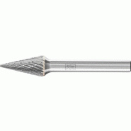 Fraise sur tige SKM D. 10 mm L. Tête 20 mm D. De la tige 6mm carbure engrènement 3 PLUS PFERD Fraise sur tige SKM D. 10 mm L. Tête 20 mm D. De la tige 6mm carbure engrènement 3 PLUS PFERD