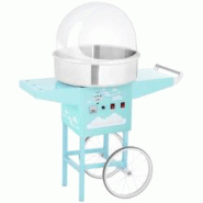 Helloshop26 - Kit machine à barbe à papa professionnel avec chariot et bulle 52 cm 1 200 watts turquoise bleu 14_0009191 - 3000221502687 Helloshop26 - Kit machine à barbe à papa professionnel avec chariot et bulle 52 cm 1 200 watts turquoise bleu 14_0009191 - 3000221502687