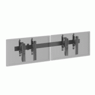 KIMEX Support TV mural - Push Pull 2 écrans 45"-55" noir - noir 3700685426252 KIMEX Support TV mural - Push Pull 2 écrans 45"-55" noir - noir 3700685426252