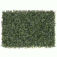 Mur végétal de buis - rectangulaire - Dim.60x40cm