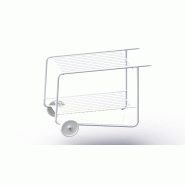 Présentoir mobile - Roulotte à 2 niveaux en métal pour commerce, distribution et tourisme_1