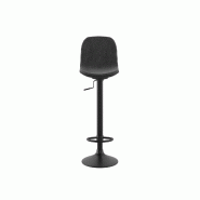 Stones Cheminée bio murale Redonda 63 x 15,5 x 45 cm en métal noir avec brûleur en acier inoxydable de 0,5 litre - Puissance thermique de 1,5 kW/h