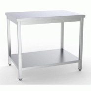 Table de travail en inox 800 x 600 mm inoxchr - 3667470000021
