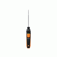 Testo 915i - Thermomètre sans fil avec sonde d'immersion/de pénétration à commande via Smartphone