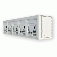 Conteneur  40 pieds Blast HC - Longueur 12m - Surface 56m3 - idéal pour le secteur agroalimentaire, industriel et pharmaceutique