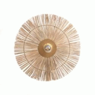 Bazar Bizar Applique murale Beausoleil - Or naturel - M - INEM005NG-M Bazar Bizar Applique murale Beausoleil - Or naturel - M - INEM005NG-M