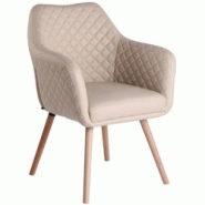 CLP chaise de salle à manger Gent Similicuir Crème - 311605 CLP chaise de salle à manger Gent Similicuir Crème - 311605