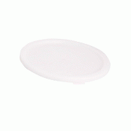Couvercle pour bac 10L et 18L Ø31,9cm polyéthylène blanc