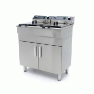 Friteuse Professionnelle ECO 2x16 L - 2 paniers - avec robinet de vidange et support - 230V, MONO