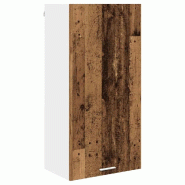 Helloshop26 - Armoire suspendue moderne capacité de rangement 50 x 31 x 100 cm en bois d'ingénierie blanc 02_0053391 - blanc Bois massif 3000237925388