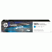 HP 981Y cartouche PageWide Cyan extra grande capacité authentique_0