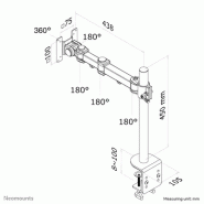 Neomounts FPMA-D960 Support d'écran à  fixer 10-30"