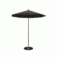 Parasol pour terrasse Pro Moorea rond Ø300cm armature + toile + housse - anthrac