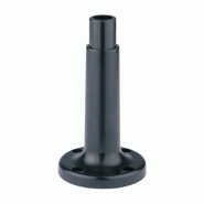 Pied pour colonne O270 - O270TUBE en polycarbonate - Hauteur 100 mm - Noir Pied pour colonne O270 - O270TUBE en polycarbonate - Hauteur 100 mm - Noir