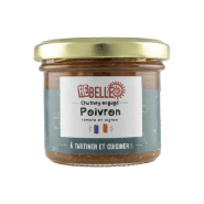 Pots de 135 grammes de chutneys éco-responsables fabriqués maison en France - CHTNTMPV-RB03