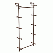 Structure Urban L104xH243cm pour 5 tablettes - tube Ø34,5mm - rouille - acier robuste Structure Urban L104xH243cm pour 5 tablettes - tube Ø34,5mm - rouille - acier robuste