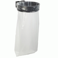 Support Ecollecto Essentiel 110L - Acier galvanisé à chaud - Fixation murale ou sur poteau_0