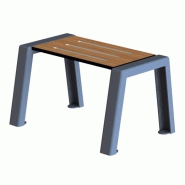 Banc public en bois buton industries bai 90 cah Banc public en bois buton industries bai 90 cah