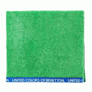 Benetton - Serviette 90x160cm 100% coton couleur verte - vert BE699