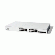 Cisco C1300-24T-4G commutateur réseau Géré L2/L3 Gigabit Ethernet (10/100/1000) Blanc